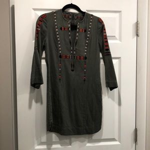 Green tunic barely worn